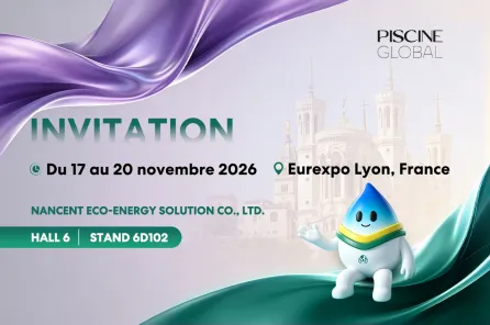 Nancent annonce sa participation au salon Piscine Global 2026